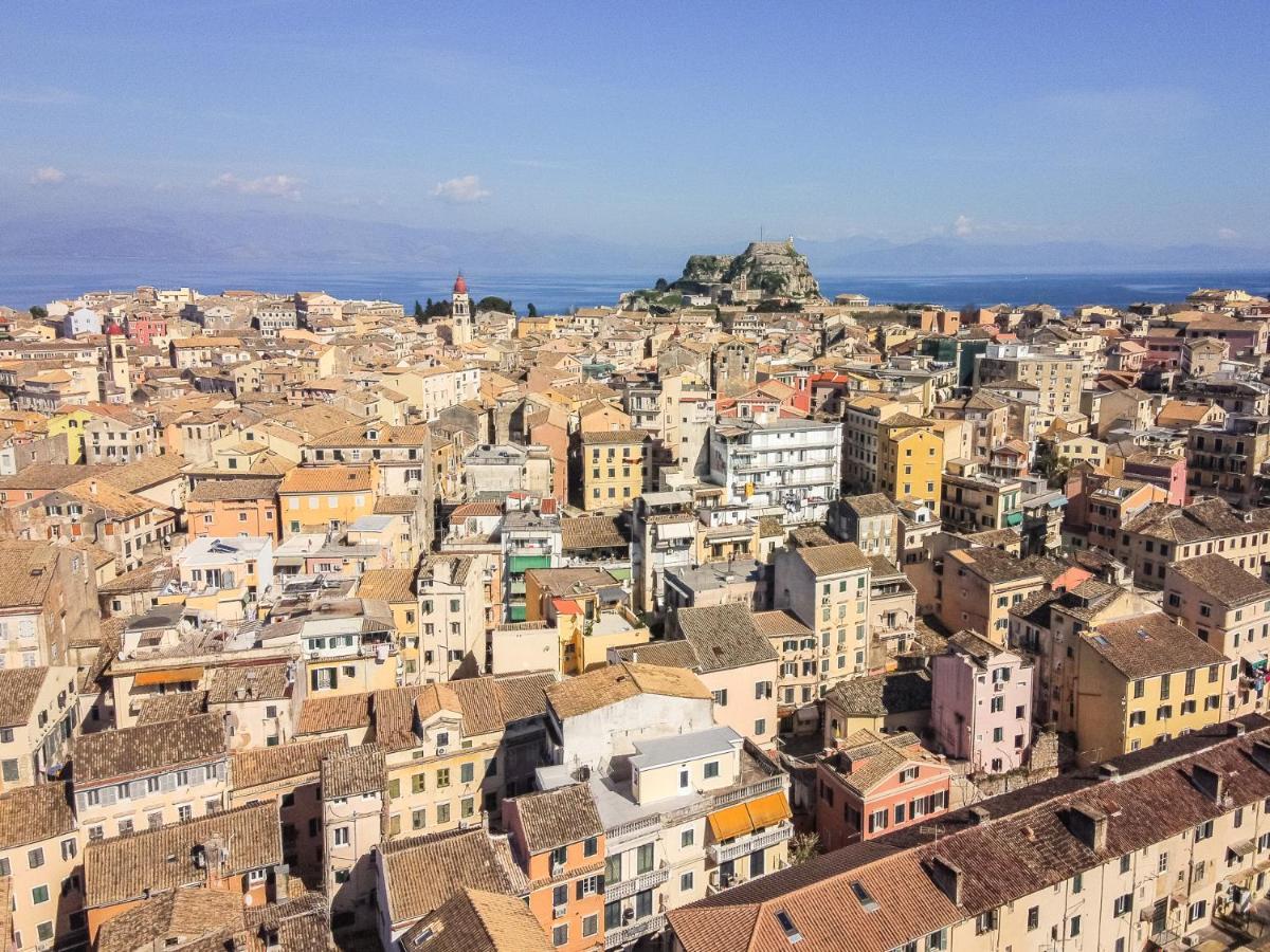 Tenedos Old Town Corfu  Exterior foto